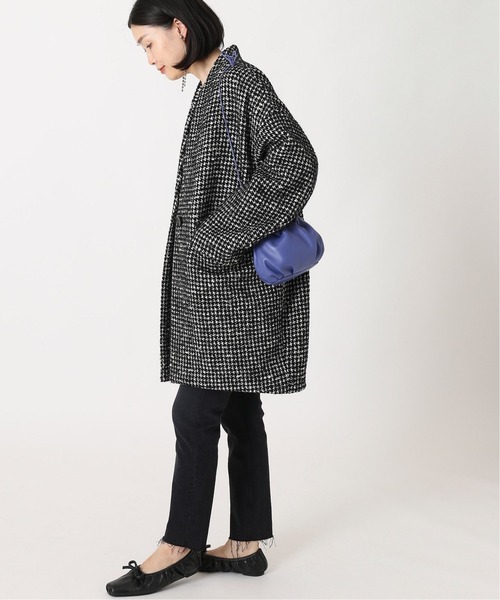 「journal standard L'essage」 ノーカラーコート「texmoda tessutiコラボ」 FREE ブラック レディース_画像5