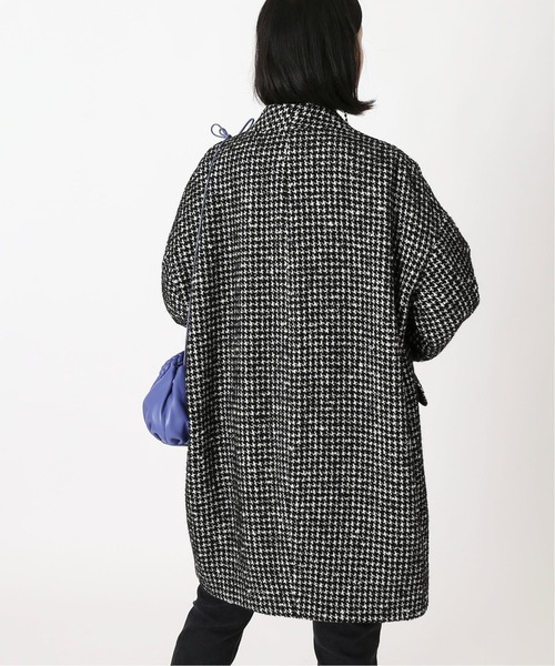 「journal standard L'essage」 ノーカラーコート「texmoda tessutiコラボ」 FREE ブラック レディース_画像10