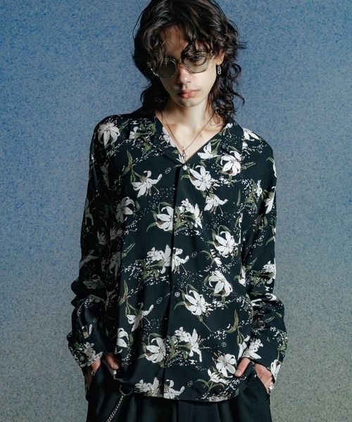 crimie アロハシャツ CRIMIE ALOHA SHIRT OFFWHITE(クライミー・アロハ半袖シャツ