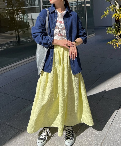 ブラウス シャツ オーバーサイズ デニムシャツ レディース : ZOZOTOWN