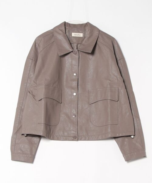 レザージャケット ライダース クラシックカラーデザインPUレザージャケット レディース