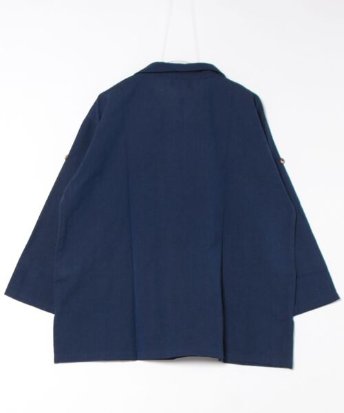 ブラウス シャツ 「チャイハネ」サマルエノーカラーシャツ レディース Amina Collection｜【チャイハネ】サマルエノーカラーシャツ
