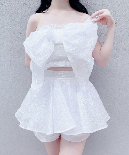 Pain パンツ ジャガードフレアショートパンツ レディース : ZOZOTOWN