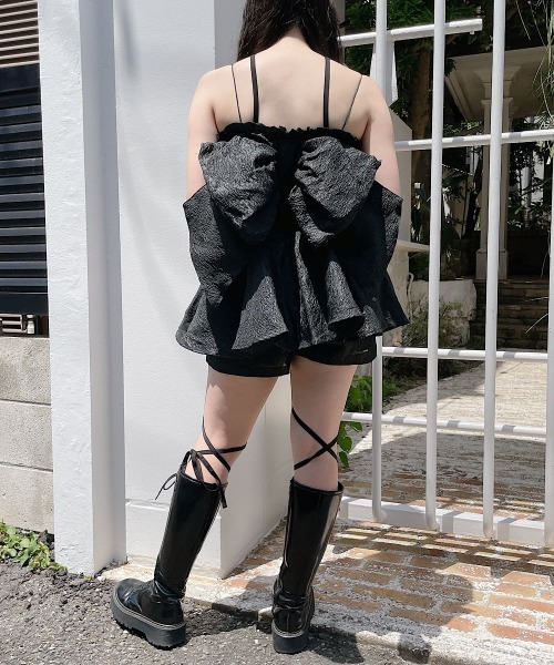 Pain パンツ ジャガードフレアショートパンツ レディース : ZOZOTOWN