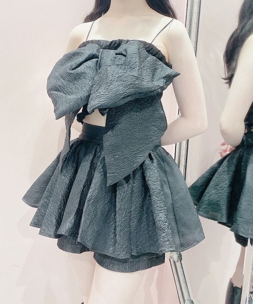 Pain パンツ ジャガードフレアショートパンツ レディース : ZOZOTOWN