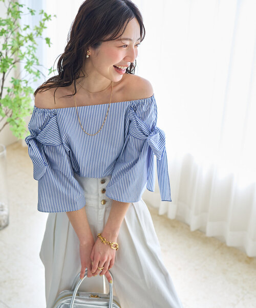 La boutique Bonbon（ラブティックボンボン） ブラウス シャツ 「新色