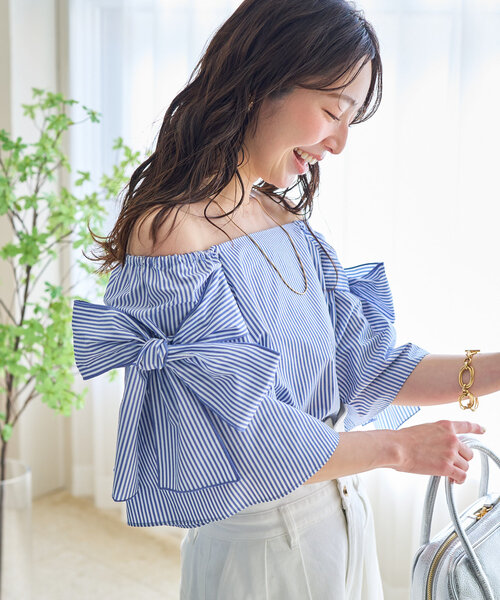 La boutique Bonbon（ラブティックボンボン） ブラウス シャツ 「新色