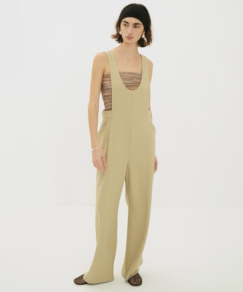 clane キャミソール CLANE - カップ付きキャミソール - THIN CODE CAMISOLE - BLACK