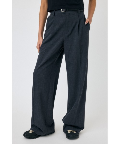 MOUSSY スラックス パンツ 「セットアップ対応」DROP WAIST