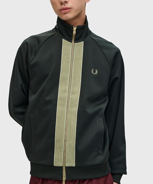 FRED PERRY ジャージ Chenille Tape Track Jacket／シェニール