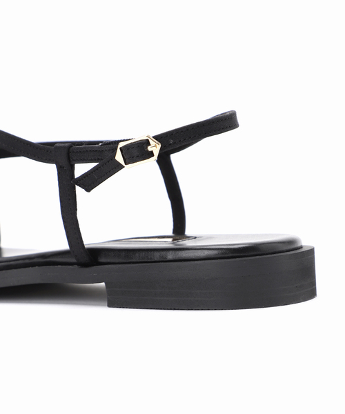 【美品】　LE TALON ルタロン　トングサンダル コラボ 黒 メタルボール LE TALON｜《追加》メタルサムリングサンダル | Rakuten Fashion