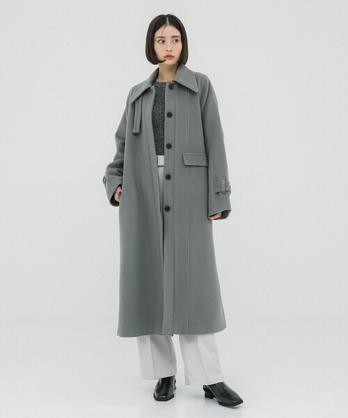 UNITED TOKYO（ユナイテッドトウキョウ） ステンカラーコート 2 カーキ