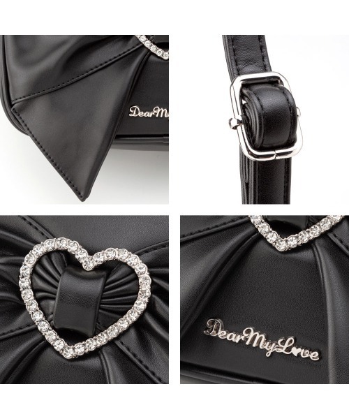 DearMyLove ショルダーバッグ バッグ 大きめリボンショルダーバッグ