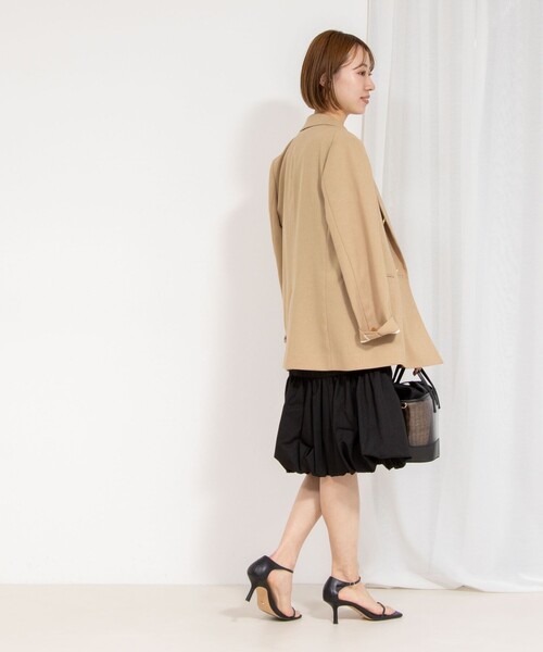 ノースリーズワンピース バルーンドレス カジュアル ゆったり 夏 NOLLEY'S ワンピース バルーンノースリーブワンピース