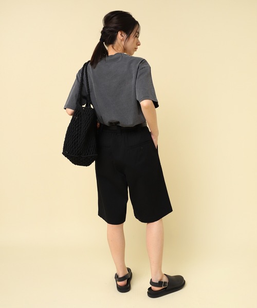 RNA-N パンツ T1012 ワイドフォルムショートパンツ レディース  