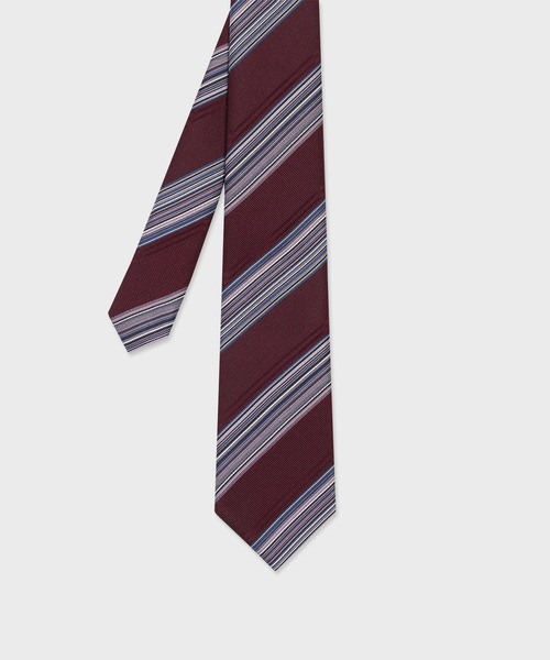 【新品未使用】paul smith ネクタイ レジメンタルタイ Paul Smith ネクタイ レジメンタル タイ「150021 552MJ