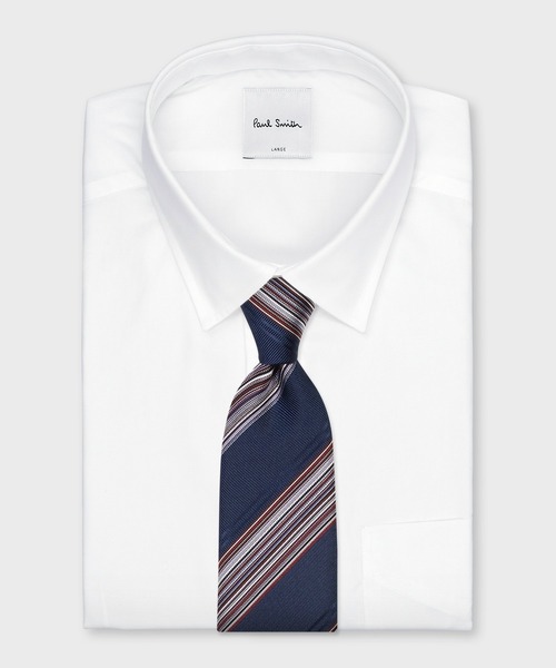 Paul Smith ネクタイ レジメンタル タイ「150021 552MJ