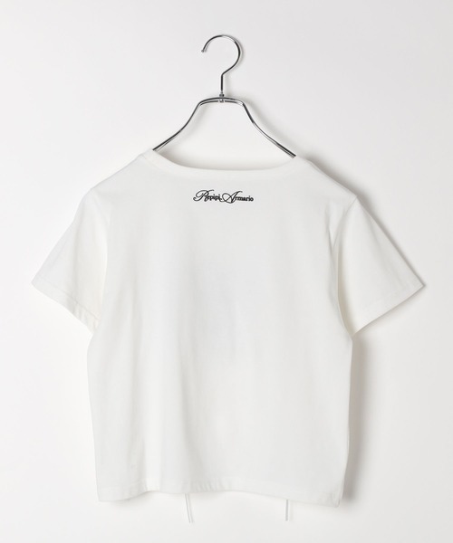 tシャツ 「girly line」バレエコアシャーリングTシャツ「接触冷感」 キッズ 子供服 女の子 | repipi armario | 10