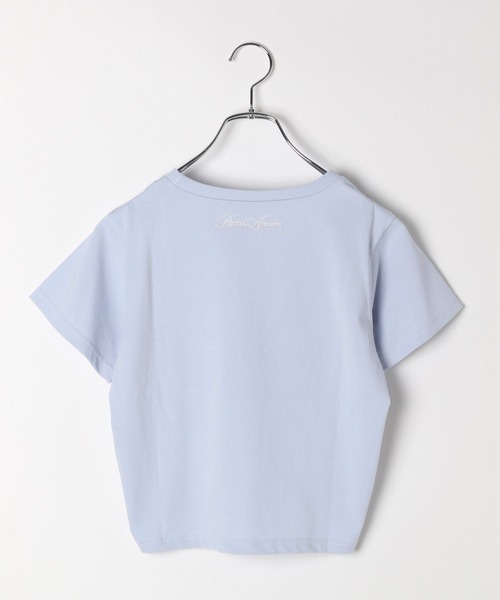 tシャツ 「girly line」バレエコアシャーリングTシャツ「接触冷感」 キッズ 子供服 女の子 | repipi armario | 20