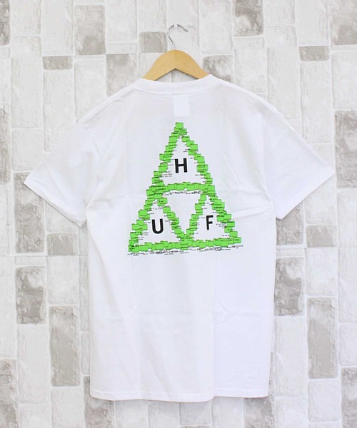 HUF ハフ デスクトップショートスリーブバックプリントTシャツ HUF tシャツ デスクトップショートスリーブバックプリントT