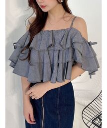 ブラウス シャツ オフショルフリルブラウス レディース｜ZOZOTOWN Yahoo!店