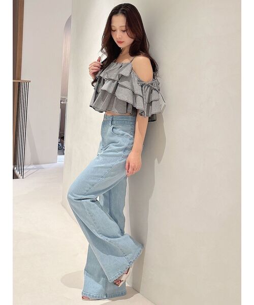 MERCURYDUO（マーキュリーデュオ） ブラウス シャツ オフショルフリル