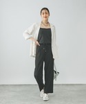 スラックス パンツ リラックススマートストレー...の詳細画像1
