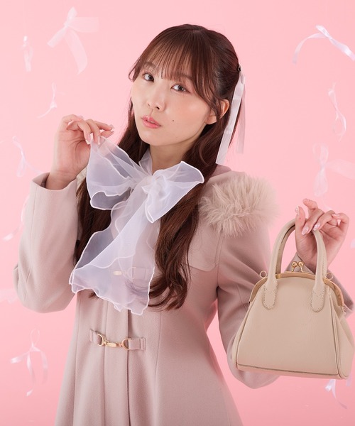 「apres jour」 ダッフルコート フリー ブラック レディース_画像2