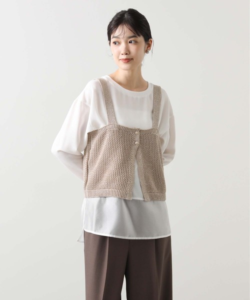 新品タグ付 Gready Brilliant ラメキャミ前後2WAYニット Gready Brilliant｜ラメキャミ前後2WAYニット | Rakuten