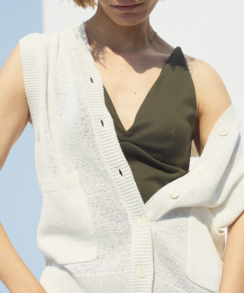 IENA】スムース ブラキャミソール カップ付き2024Autumn商品 「EMILY