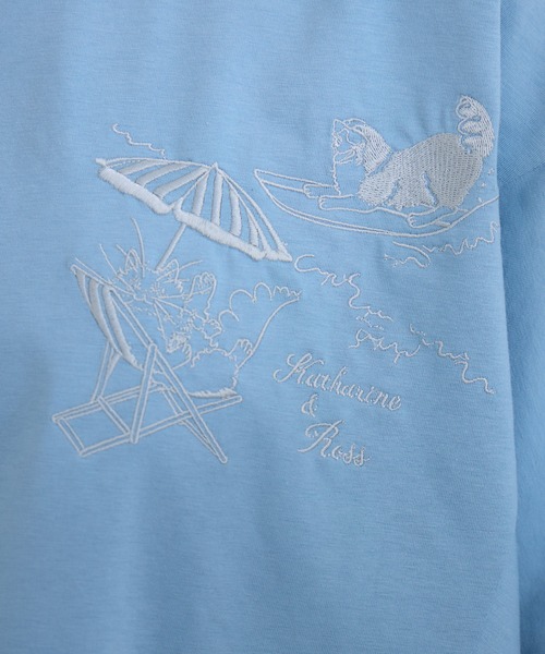 KATHARINE ROSS tシャツ 「KATHARINE ROSS」「キャサリンちゃん