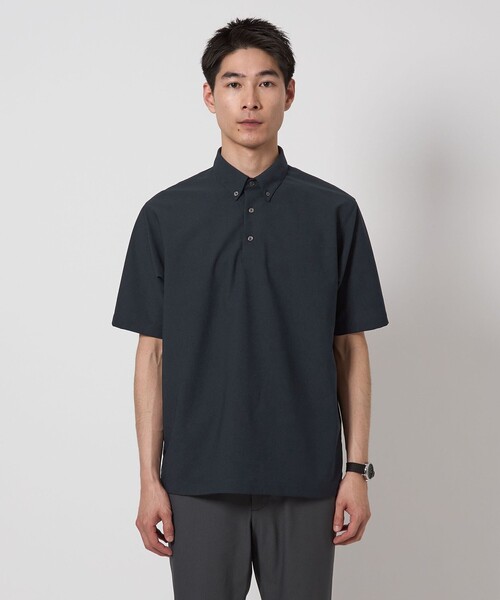 【ONLY】ネイビー 、グリーン２着セット ボタンダウン ポロシャツ　48サイズ ONLY】ネイビー 、グリーン2着セット ボタンダウン ポロシャツ