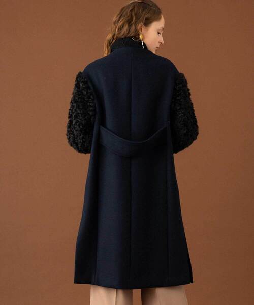 UNITED TOKYO（ユナイテッドトウキョウ） ノーカラーコート 1 キャメル