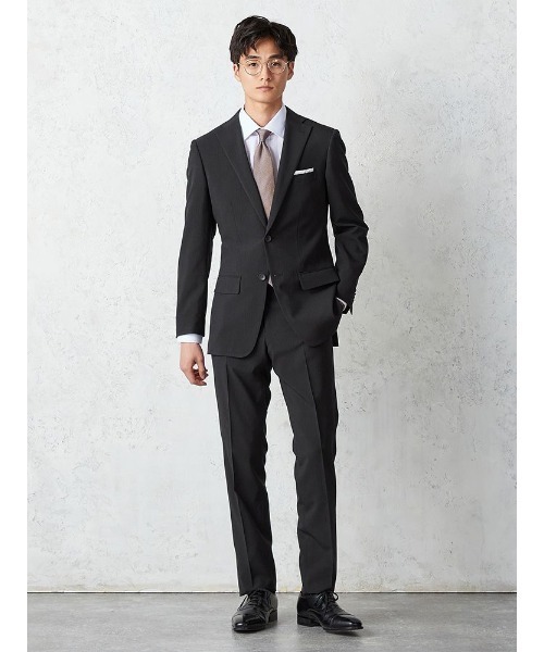 ー品販売  FActory Suit Perfect 「Perfect ブラック A8 スーツ FActory」 スーツ
