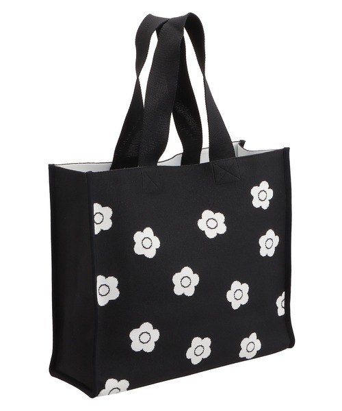 MARY QUANT EATME トートバッグ FREEサイズ ブラック レア商品】♡MARY QUANTマリークワント トートバッグ 黒色