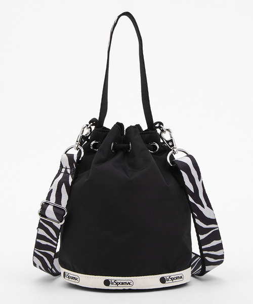 LeSportsac ブラック ショルダーバッグ レスポートサック LeSportsac バッグ 斜め掛けバッグ ショルダー