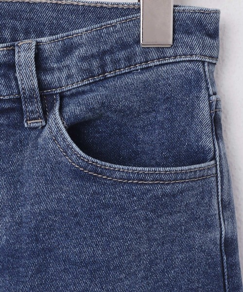 [evernavy] обработка Denim брюки M голубой женский 