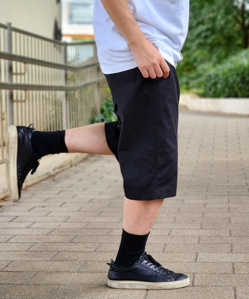 ikka（イッカ） ハーフパンツ パンツ 「親子コーデ」6.5分丈ドビー