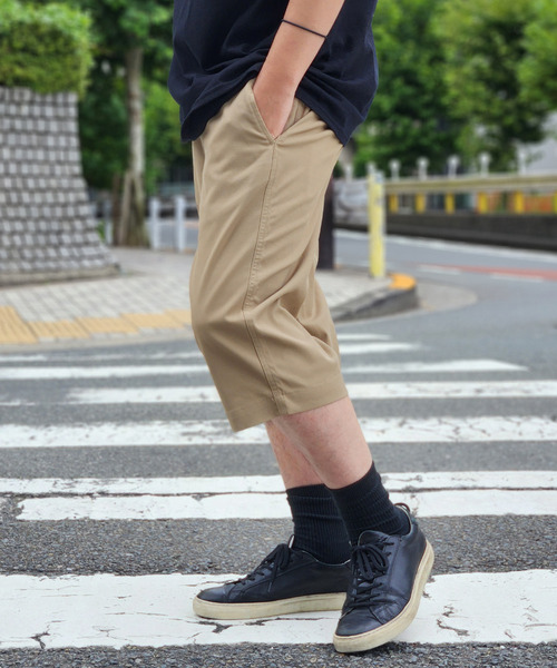 ikka（イッカ） ハーフパンツ パンツ 短パン 「親子コーデ」6.5分丈
