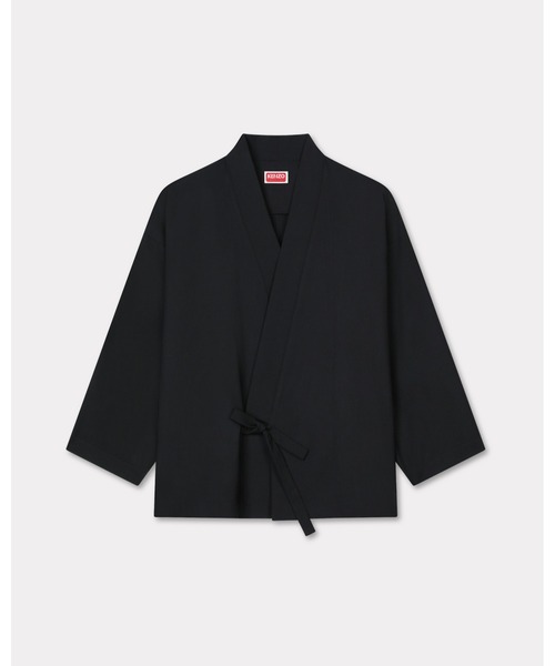 ジャケット テーラードジャケット バージン ウール KIMONO ジャケット レディースの画像