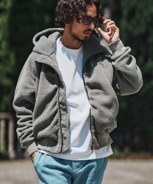 felkod（フィルコッド） ma1 ma-1 mj10790- Soft Boa Hooded MA-1 MA