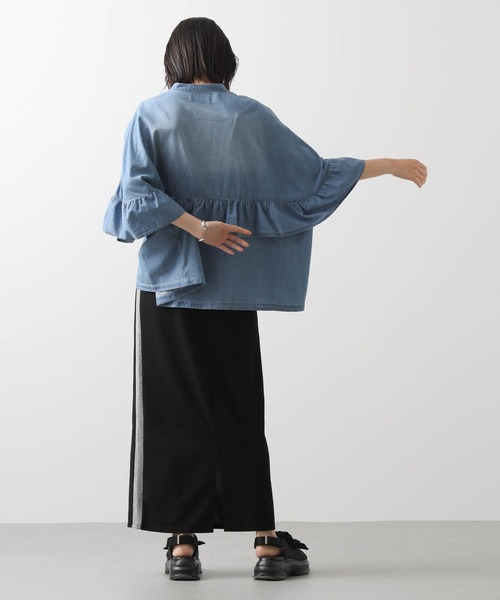 anew タイトスカート innowave スカート ラメラインタイトスカート : ZOZOTOWN Yahoo