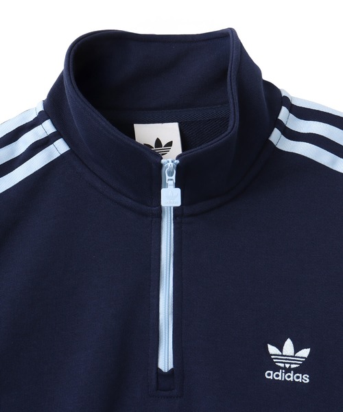 adidas（アディダス） トレーナー スウェット adidas CROP HALFZIP