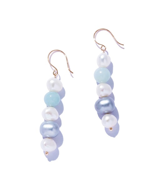 lesbonbon ピアス 美品 playfully pearl pierce les bonbon（ルボンボン） ピアス 「les bon bon」playfully pearl