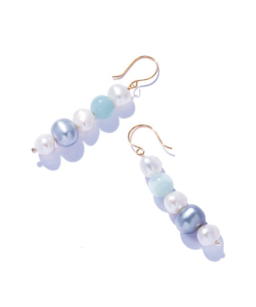 les bonbon（ルボンボン） パール アレルギー対応 ピアス 「les bon