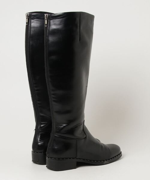 【新品•未使用】Odette e odile 黒 ロングブーツ 24㎝ ODETTE E ODILE（オデット エ オディール） ロングブーツ 24cm