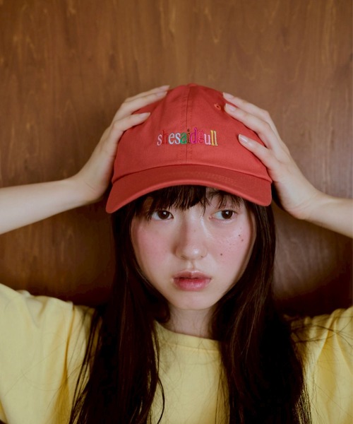 common gull products. キャップ 帽子 shesaidthat×common gull