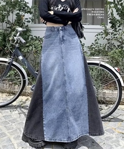 deres デレス デニムスカート 2 Simone / first denim skirt(INDIGO) – deres.online