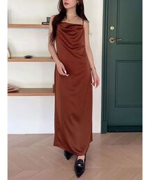 ワンピース サテンキャミナローワンピース｜ZOZOTOWN Yahoo!店