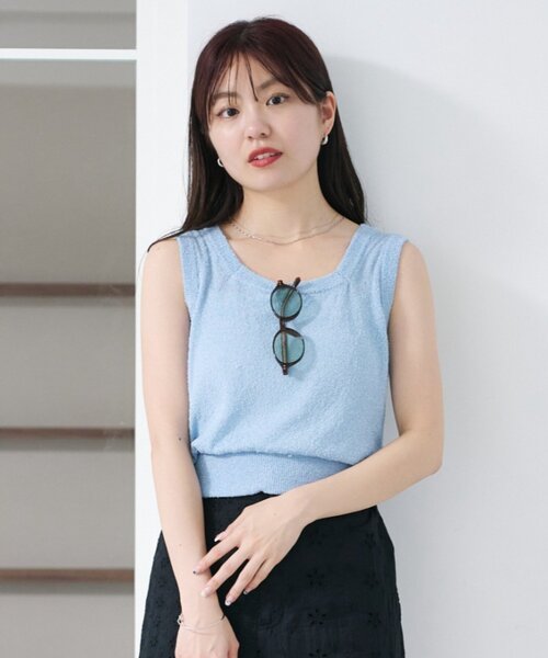 Kastane（カスタネ） タンクトップ ノースリーブ 「新色追加/4色展開